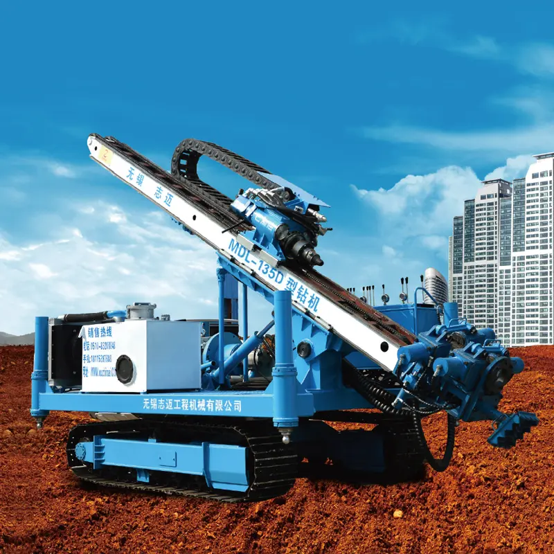Crawler anker boorinstallatie