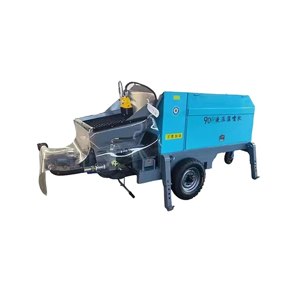 Hydraulische natte spuitmachine