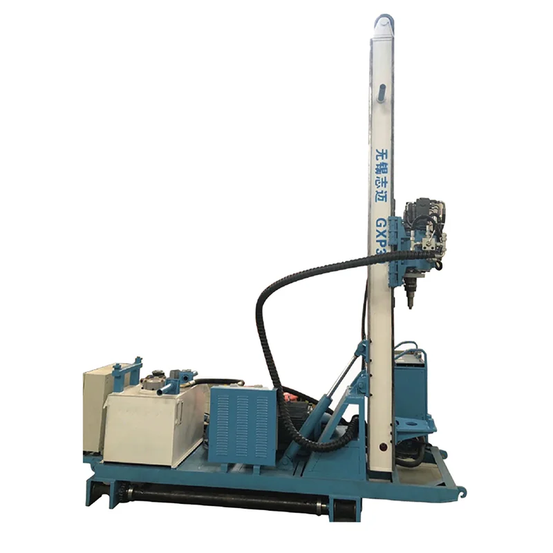 Rotary jet borill rig van laag frame